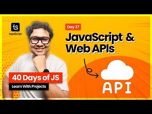 Day 37: JavaScript Web APIs Explained – Geolocation, Clipboard, Notifications, Playground, & More! 🤩