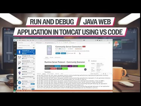 Run and Debug Java Web Application in Tomcat using VS Code in 2025 | Use Community Server Connector