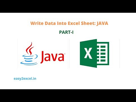 Write Data To Excel Sheet In JAVA