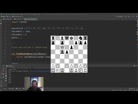 Chess Engine in Python - Part 14 - Nega Max and Alpha Beta Pruning