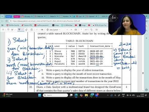 Class 12 IP | CBSE Sample Paper 2023-24 | Section - D | Solution with Explanation | Target 100