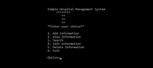 Simple Hospital Management System In C Programming With Source Code - Source Code & Projects