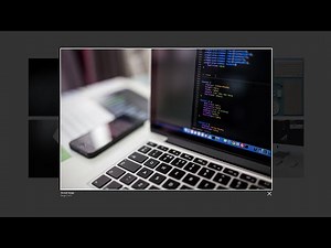 How To Make Responsive Image Gallery With HTML CSS JS | Lightbox Image Gallery Design