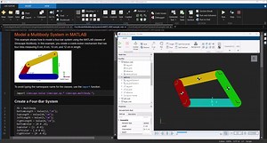 Modeling a complex multibody system, without the block diagram chaos! | MATLAB