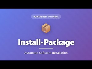 Install-Package in PowerShell: Automate Software Installation for Beginners