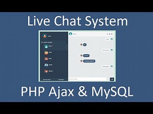 Live Chat System with PHP & MySQL - PHP Project