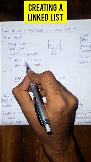 How to create a linked list #java #javaprogramming #learning #tutorial