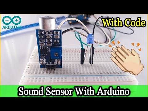 SOUND SENSOR ARDUINO with clap control | SOUND SENSOR ARDUINO Nano project [Code & Circuit Diagram]