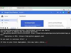 Google Cloud Platform - Python Tutorial