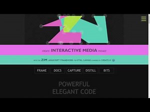 Learn to code: 03. What iZ ZIM? - #HTML #Canvas #JavaScript, #CreateJS, #ZIMjs