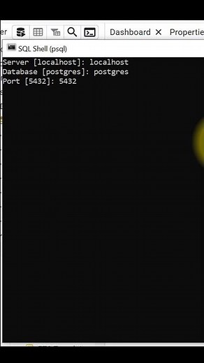How To Connect PostgreSQL Server Using psql Tool || Best PostgreSQL Tutorial Shorts