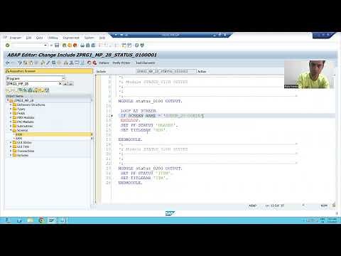 27 - Module Pool Programming - Changing the Screen Fields Properties Part2