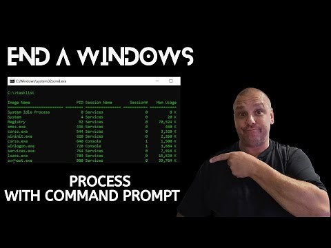 How to kill a task in Windows using tasklist and taskkill commands
