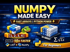 Python NumPy Explained from Scratch | Arrays, Operations & Examples 🚀