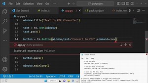 Python 3 Tkinter FPDF Project to Export Raw Text to PDF Document Using HTML5 Form GUI Desktop App