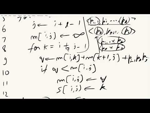 DAA 13 (Part 2) – Matrix Chain Multiplication Algorithm, Complexity & Worked Example | CS F364