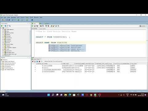 How to Find Oracle Service Name