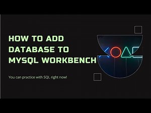 How to add sample database to your MySQL Workbench