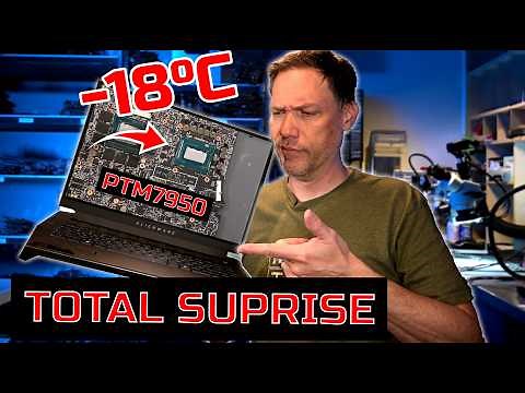 I Removed The Liquid Metal Thermal Paste To install PTM7950, And The Results Surprised Me!