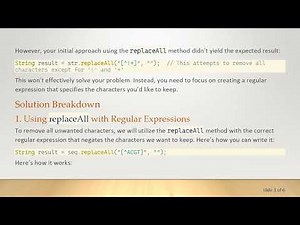 How to Remove Unwanted Characters from a String in Java
