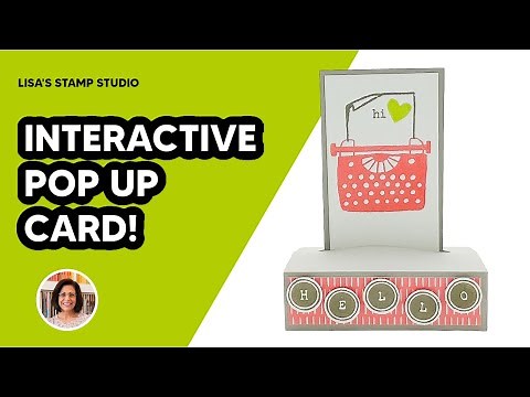 DIY This Simple & Easy Interactive Pop Up Card