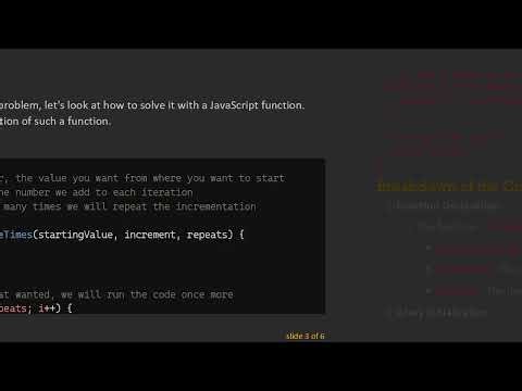 How to Build a Function for Incrementing Values in JavaScript