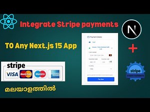 How to integrate Stripe Payment in Next.js 15 (Step by Step) മലയാളം | CodeEasewithAnu