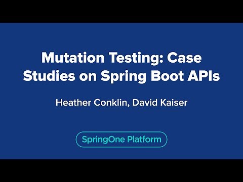 Mutation Testing: Case Studies on Spring Boot APIs