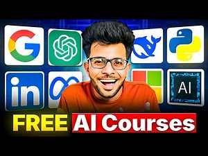 TOP 5 FREE AI COURSES For Beginners in 2025 👨‍💻🔥
