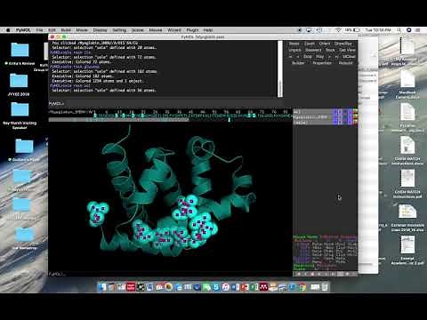Selecting residues in PyMOL