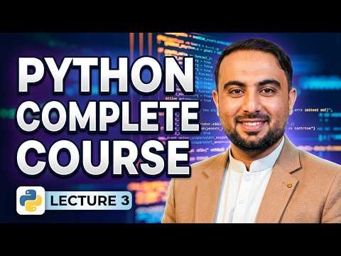 First Program in Python | Python for Beginners | Python Complete Course Lecture 3