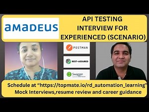 API Testing Interview Questions and Answers| API Testing Scenario Based | RD Automation Learning