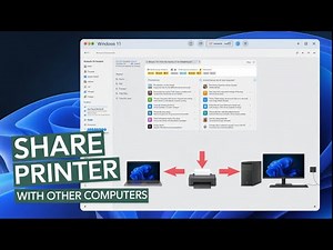 How to Share Printer with Other Computers in Windows 11 [Step-by-Step Tutorial]
