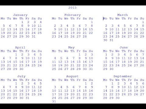 How to Create a Calendar in Python