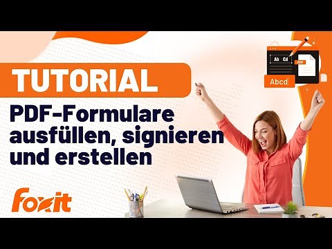 PDF ausfüllen und unterschreiben | Interaktive Formulare erstellen ✍️