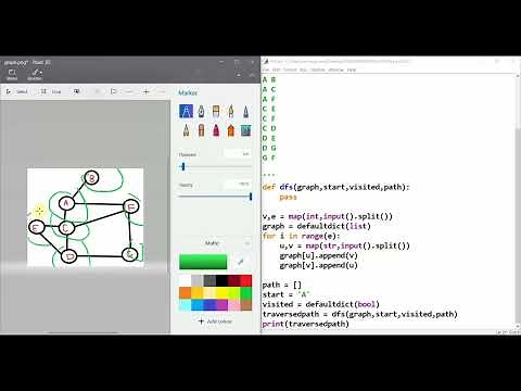 How to Implement Depth-First Search in Python | Depth First Search in Python | DFS Algorithm