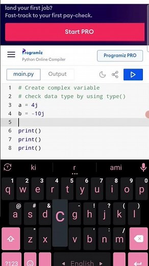 The Complex Data Type in Python || Complex Data Type in Python || Complex variable in python #coding