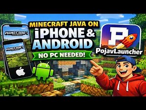 PojavLauncher iOS & Android Tutorial — Minecraft Java on iPhone/iPad NO PC