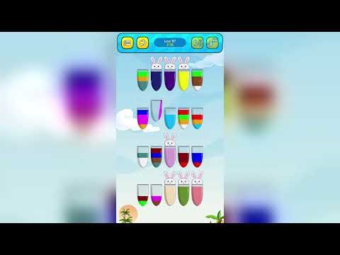 Water Sort Puzzle Level 157 - Full Solution & Walkthrough (Liquid Sort)
