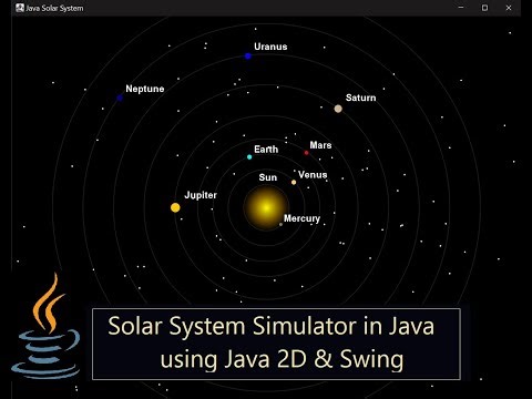 Java Solar System Simulation