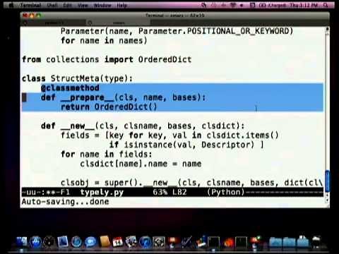 Python 3 Metaprogramming