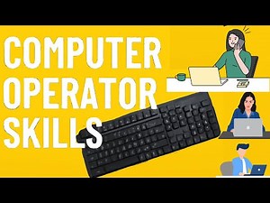 Computer operator skills | computer operator job and duties | computer operator interview