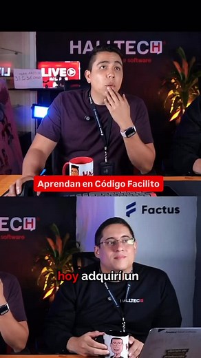 Aprendan en Código Facilito 🤩👏🏻 @codigofacilito #halltec #amamoshacersoftware #desarrollodesoftware #aprenderprogramacion #javascript | Halltec Oscar y Camilo