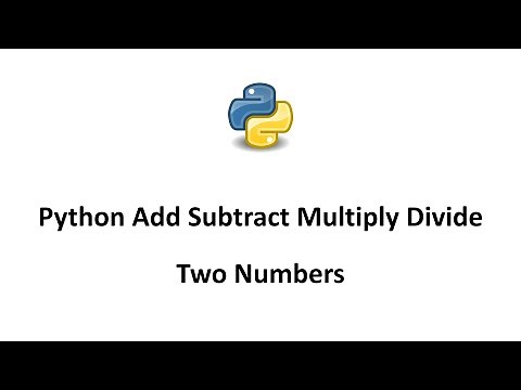 Write A Python Program To Add Subtract Multiply And Divide 2 Numbers