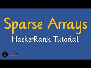 Sparse Arrays HackerRank Solution[Optimized Approach]