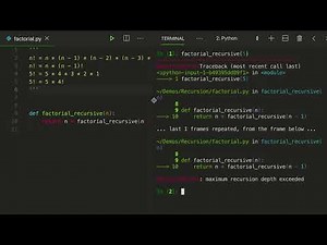 Recursion in Python: Defining a Recursive Function