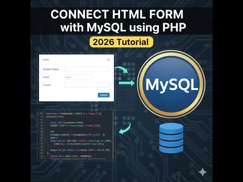 How to Connect HTML Form with MySQL Database using PHP 2026