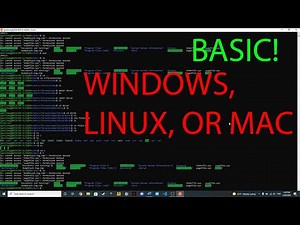 UNIX Command Line - Getting Started (Basic Commands)