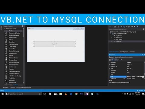How To Connect VB.Net to MySql Database
