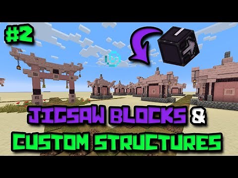 How to Create Custom Structures and Spawn Villages - Jigsaw Blocks - Minecraft 1.20 - EP 2